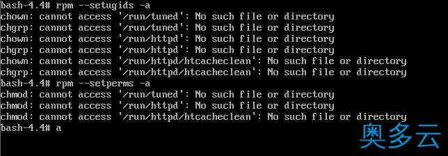 12、Centos8中恢复根目录为默认权限 - 奥多云