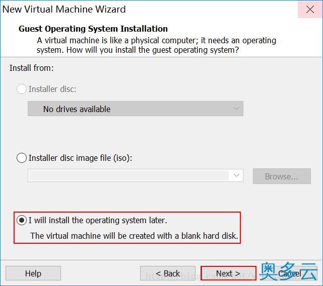 4、VMware下CentOS 6.7安装图文教程 - 奥多云