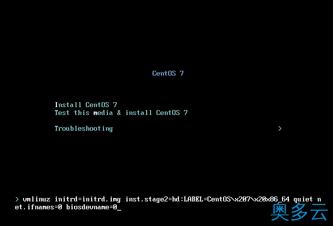 2、CentOS 7下修改默认网卡名为eth0的两种方法 - 奥多云