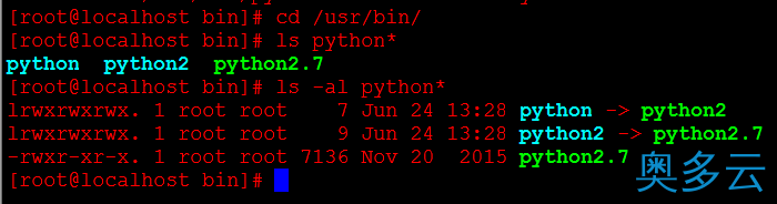 3、详解Linux Centos7下安装Python的方法 - 奥多云