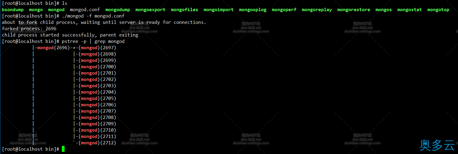 21、CentOS 安装 Mongodb详解（在线和离线） - 奥多云