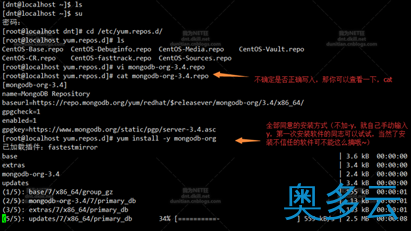 35、CentOS 安装 Mongodb详解（在线和离线） - 奥多云