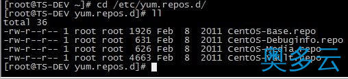 4、CentOS中yum 源的配置与使用详解 - 奥多云