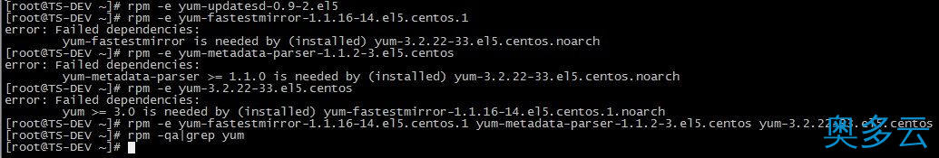 2、CentOS中yum 源的配置与使用详解 - 奥多云