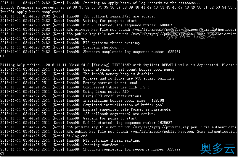 3、CentOS 7 安装 MySQL 5.6遇到的各种问题小结 - 奥多云
