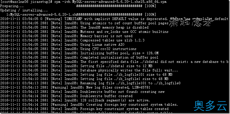 4、CentOS 7 安装 MySQL 5.6遇到的各种问题小结 - 奥多云