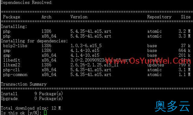 4、CentOS 5.11服务器安装配置LAMP服务器(Apache+PHP5+MySQL) - 奥多云