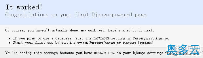 Centos5.4+Nginx-0.8.50+UWSGI-0.9.6.2+Django-1.2.3搭建高性能WEB服务器