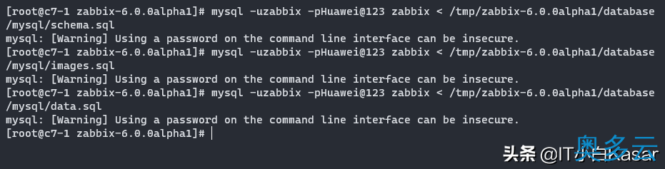 CentOS7源码编译安装Zabbix 6.0alpha1 20、CentOS7源码编译安装Zabbix 6.0alpha1 - 奥多云
