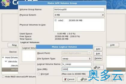 5、centos 5 手动分区来安装系统的方法 - 奥多云