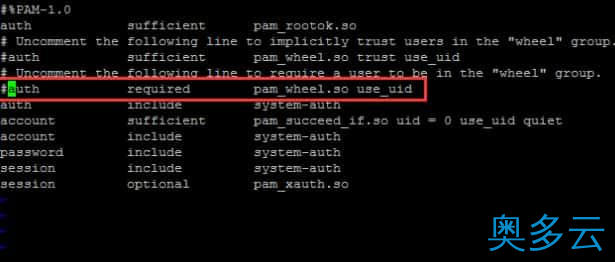 CentOS系统限制普通用户切换到root管理员账号的方法