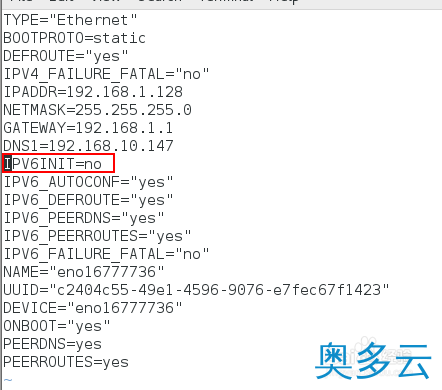 4、centos7怎么关闭ipv6仅使用ipv4? - 奥多云