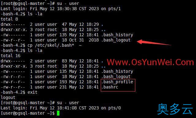 3、CentOS-7.x终端界面变成-bash-4.2$解决办法 - 奥多云