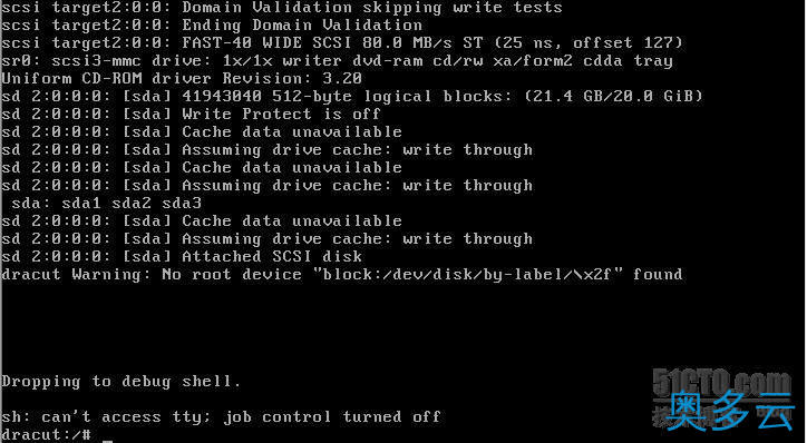 3、CentOS 6.X 开机错误修复步骤分享 - 奥多云