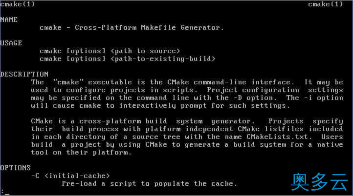 3、CentOS操作系统安装CMake图文步骤 - 奥多云