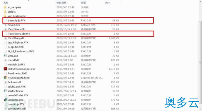 12、聊聊最近几款非常流行的勒索病毒 - 奥多云