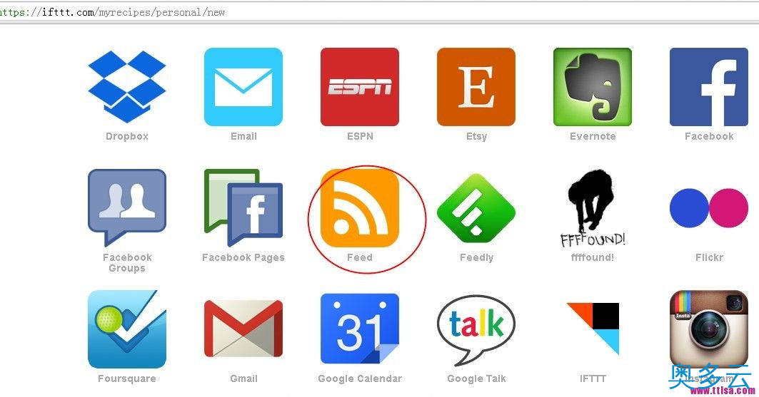 3、IFTTT Evernote 自动生成笔记 - 奥多云